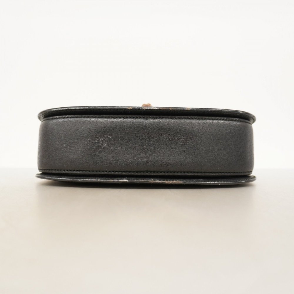 GUCCI Black Leather Bamboo Bag - Picture 3 of 15